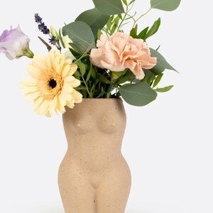 Body Form Earthenware Vase